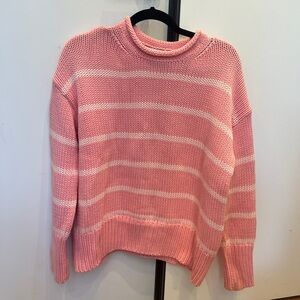 La Ligne Pink Striped Women's Sweater